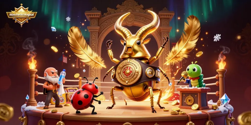 Engage in the thrilling stoeckerecological casino showdown with vibrant 3D characters and rich gaming elements.